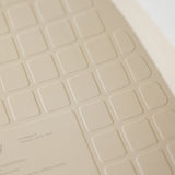Saltea de infasat, Nattou, Softy, Moale, Utilizabil si fara husa, Design ergonomic, Spuma PU, 70x50x10 cm, Fara BPA, 0 luni+, Beige
