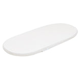 Saltea landou, New Baby, Standard, Husa detasabila si lavabila, Din spuma poliuretanica, 75x35x3.5 cm, 0 luni+, Alb