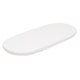 Saltea landou, New Baby, Standard, Husa detasabila si lavabila, Din spuma poliuretanica, 75x35x3.5 cm, 0 luni+, Alb