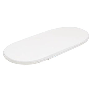 Saltea landou, New Baby, Standard, Husa detasabila si lavabila, Din spuma poliuretanica, 75x35x3.5 cm, 0 luni+, Alb