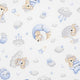 Saltea patut bebe, New Baby, Din spuma, Cu husa detasabila, 120x60x6 cm, 0 luni+, Blue Koala