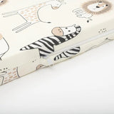 Saltea patut bebe, New Baby, Teddy Bear, Din spuma, Cu husa detasabila, 120x60x5 cm, 0 luni+, Multicolor