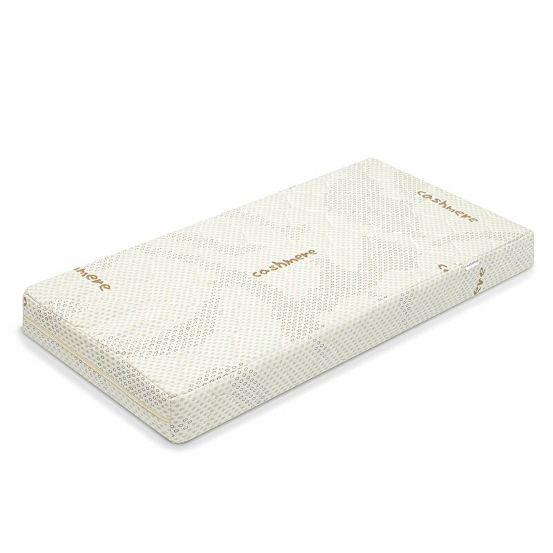 Saltea patut, New Baby, Classy, Din spuma Visco, Cu husa detasabila, Din Casmir, 120x60x11 cm, Beige - gogobaby.ro
