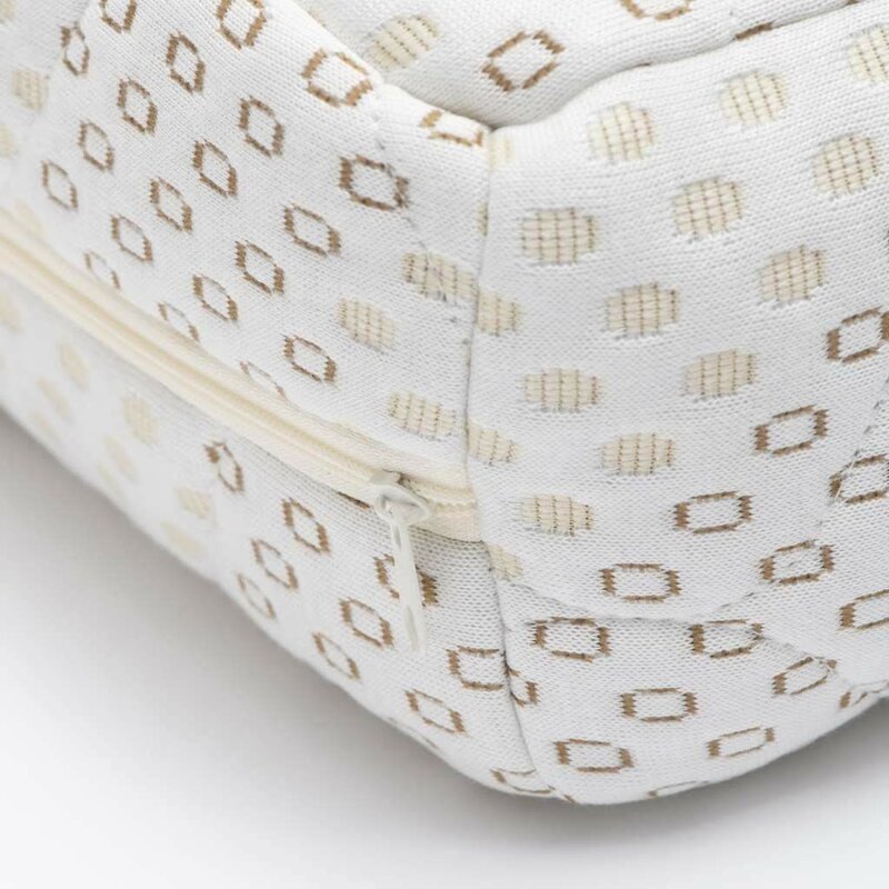 Saltea patut, New Baby, Classy, Din spuma Visco, Cu husa detasabila, Din Casmir, 120x60x11 cm, Beige - gogobaby.ro