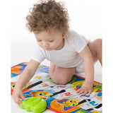 Salteluta, Playgro, Pentru bebelusi, Pian de Jucarie, Jumbo Jungle Musical, 79 cm, Cu 8 melodii