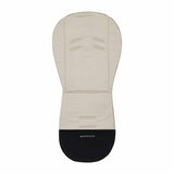 Salteluta pentru carucior, Petite&Mars, Foamy, Din spuma cu memorie, 86 x 42 cm, Reversibila, Universala, Design balenute, Bej