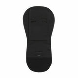 Salteluta pentru carucior, Petite&Mars, Foamy, Din spuma cu memorie, 86 x 42 cm, Reversibila, Universala, Design cu meduze, Negru