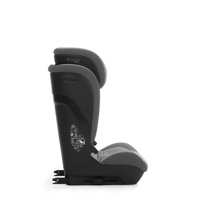 Scaun auto, Be Cool, Bravo, I-Size, 100-150 cm, 4-12 ani, Cu isofix, Cu inclinare anatomica, Conform cu standardul european de securitate ECE R129, Be Night