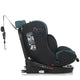 Scaun auto, Be Cool, Easy I-Size, Rotire 360 grade, 40 - 150 cm, 0 - 36 kg, Cu Isofix si Centura Top Tether, Conform cu standardul european de securitate ECE R129, Antracita
