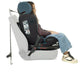 Scaun auto, Be Cool, Easy I-Size, Rotire 360 grade, 40 - 150 cm, 0 - 36 kg, Cu Isofix si Centura Top Tether, Conform cu standardul european de securitate ECE R129, Antracita