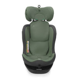 Scaun auto, Be Cool, Easy I-Size, Rotire 360 grade, 40 - 150 cm, 0 - 36 kg, Cu Isofix si Centura Top Tether, Conform cu standardul european de securitate ECE R129, Be Grass
