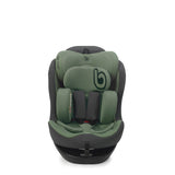 Scaun auto, Be Cool, Easy I-Size, Rotire 360 grade, 40 - 150 cm, 0 - 36 kg, Cu Isofix si Centura Top Tether, Conform cu standardul european de securitate ECE R129, Be Grass