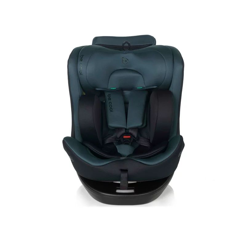 Scaun auto, Be Cool, Easy I-Size, Rotire 360 grade, 40 - 150 cm, 0 - 36 kg, Cu Isofix si Centura Top Tether, Conform cu standardul european de securitate ECE R129, Be Petrol
