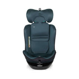 Scaun auto, Be Cool, Easy I-Size, Rotire 360 grade, 40 - 150 cm, 0 - 36 kg, Cu Isofix si Centura Top Tether, Conform cu standardul european de securitate ECE R129, Be Petrol