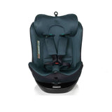 Scaun auto, Be Cool, Easy I-Size, Rotire 360 grade, 40 - 150 cm, 0 - 36 kg, Cu Isofix si Centura Top Tether, Conform cu standardul european de securitate ECE R129, Be Petrol