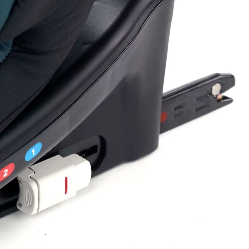 Scaun auto, Be Cool, Easy I-Size, Rotire 360 grade, 40 - 150 cm, 0 - 36 kg, Cu Isofix si Centura Top Tether, Conform cu standardul european de securitate ECE R129, Be Petrol