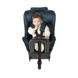 Scaun auto, Be Cool, Easy I-Size, Rotire 360 grade, 40 - 150 cm, 0 - 36 kg, Cu Isofix si Centura Top Tether, Conform cu standardul european de securitate ECE R129, Be Petrol