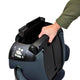 Scaun auto, Be Cool, Foldy, I-Size, Cu sistem isofix, Pliabil, 100-150 cm, 4-12 ani, Conform cu standardul european de securitate ECE R129, Antracit