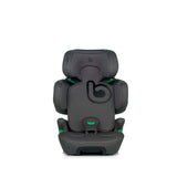 Scaun auto, Be Cool, Foldy, I-Size, Cu sistem isofix, Pliabil, 100-150 cm, 4-12 ani, Conform cu standardul european de securitate ECE R129, Antracit