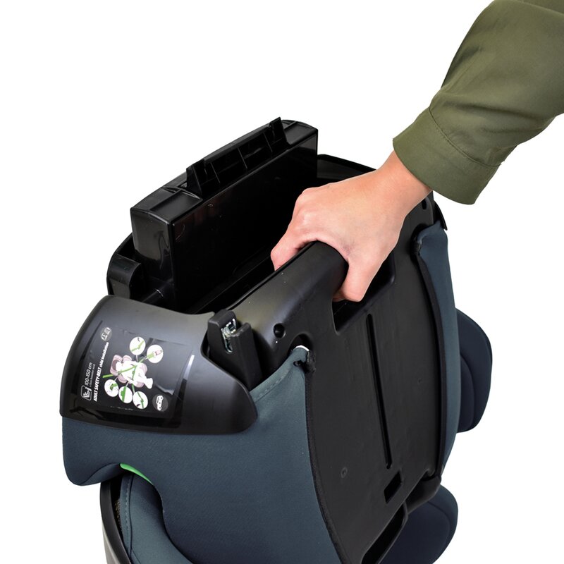 Scaun auto, Be Cool, Foldy, I-Size, Cu sistem isofix, Pliabil, 100-150 cm, 4-12 ani, Conform cu standardul european de securitate ECE R129, Be Petrol