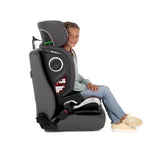 Scaun auto, Be Cool, Mars, I-Size, 100-150 cm, 4-12 ani, Cu isofix, Protectie superioara in caz de impact lateral - SPS, Cu tetiera reglabila, Conform cu standardul european de securitate ECE R129, Iron