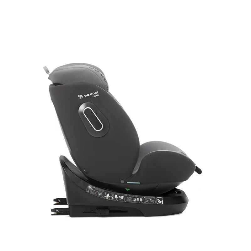 Scaun auto, Be Cool, Nitro, I-Size, Rotire 360 grade, 40-150 cm, 0-36 kg, Cu Isofix, ECE R129, Be Grass
