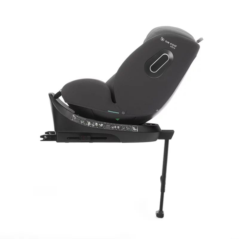 Scaun auto, Be Cool, Nitro, I-Size, Rotire 360 grade, 40-150 cm, 0-36 kg, Cu Isofix, ECE R129, Be Night