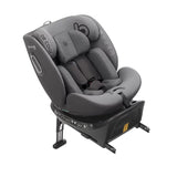 Scaun auto, Be Cool, Nitro, I-Size, Rotire 360 grade, 40-150 cm, 0-36 kg, Cu Isofix, ECE R129, Be Smoke