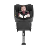 Scaun auto, Be Cool, Nitro, I-Size, Rotire 360 grade, 40-150 cm, 0-36 kg, Cu Isofix, ECE R129, Be Smoke