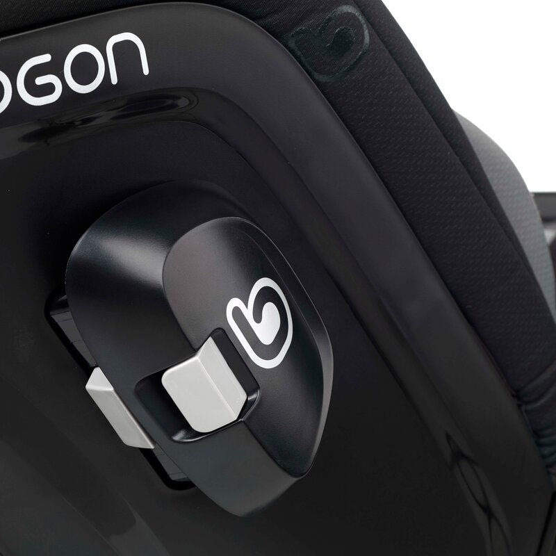 Scaun auto, Be Cool, Wagon I-Size, Rotire 360 grade, 40 - 150 cm, 0 - 36 kg, Cu Isofix si picior stabilizator, Cu protectie laterala de siguranta, Conform cu standardul european de securitate ECE R129, Be Antracita - gogobaby.ro