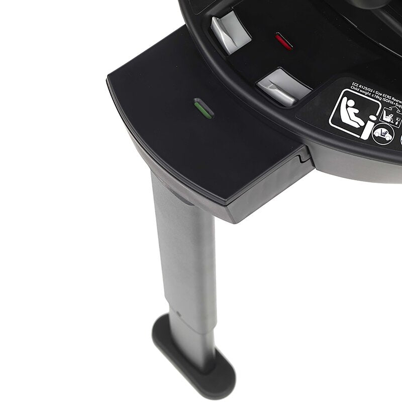 Scaun auto, Be Cool, Wagon I-Size, Rotire 360 grade, 40 - 150 cm, 0 - 36 kg, Cu Isofix si picior stabilizator, Cu protectie laterala de siguranta, Conform cu standardul european de securitate ECE R129, Petrol - gogobaby.ro