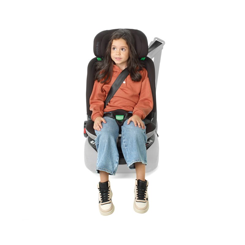 Scaun auto, Be Cool, Wagon I-Size, Rotire 360 grade, 40 - 150 cm, 0 - 36 kg, Cu Isofix si picior stabilizator, Cu protectie laterala de siguranta, Conform cu standardul european de securitate ECE R129, Be Antracita - gogobaby.ro