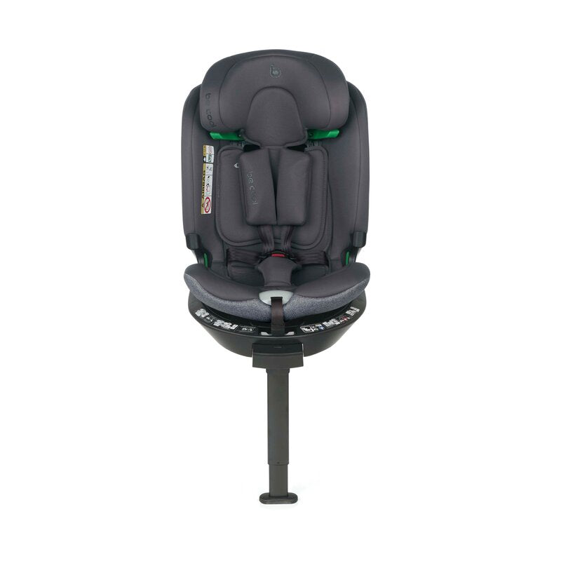 Scaun auto, Be Cool, Wagon I-Size, Rotire 360 grade, 40 - 150 cm, 0 - 36 kg, Cu Isofix si picior stabilizator, Cu protectie laterala de siguranta, Conform cu standardul european de securitate ECE R129, Be Antracita - gogobaby.ro