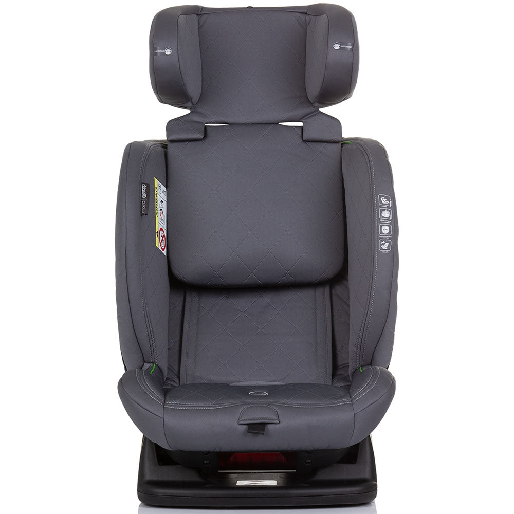 Scaun auto Chipolino Aviato I-Size 40-150 cm ash grey - gogobaby.ro