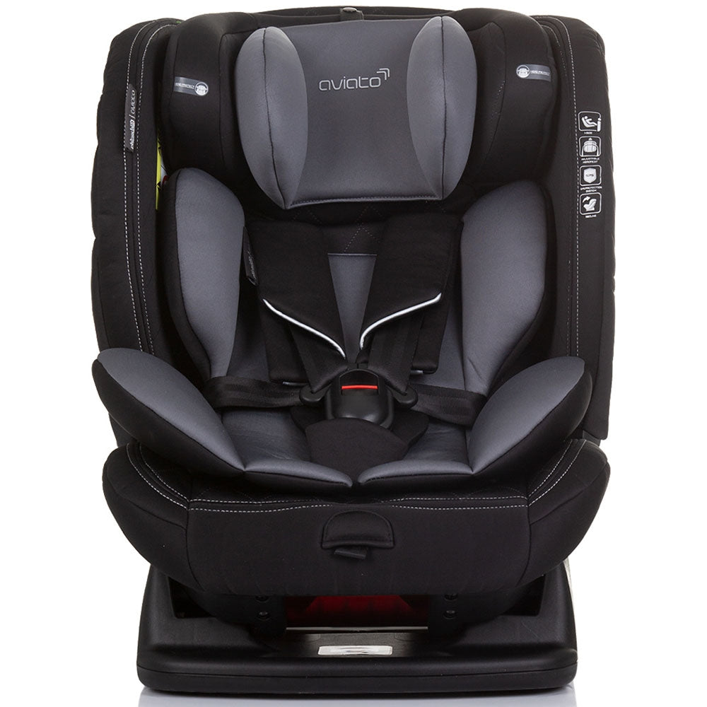 Scaun auto Chipolino Aviato I-Size 40-150 cm granite - gogobaby.ro