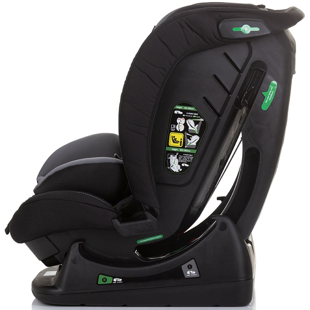 Scaun auto Chipolino Aviato I-Size 40-150 cm granite - gogobaby.ro