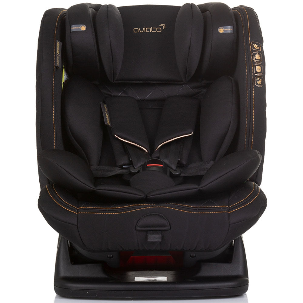 Scaun auto Chipolino Aviato I-Size 40-150 cm obsidian - gogobaby.ro