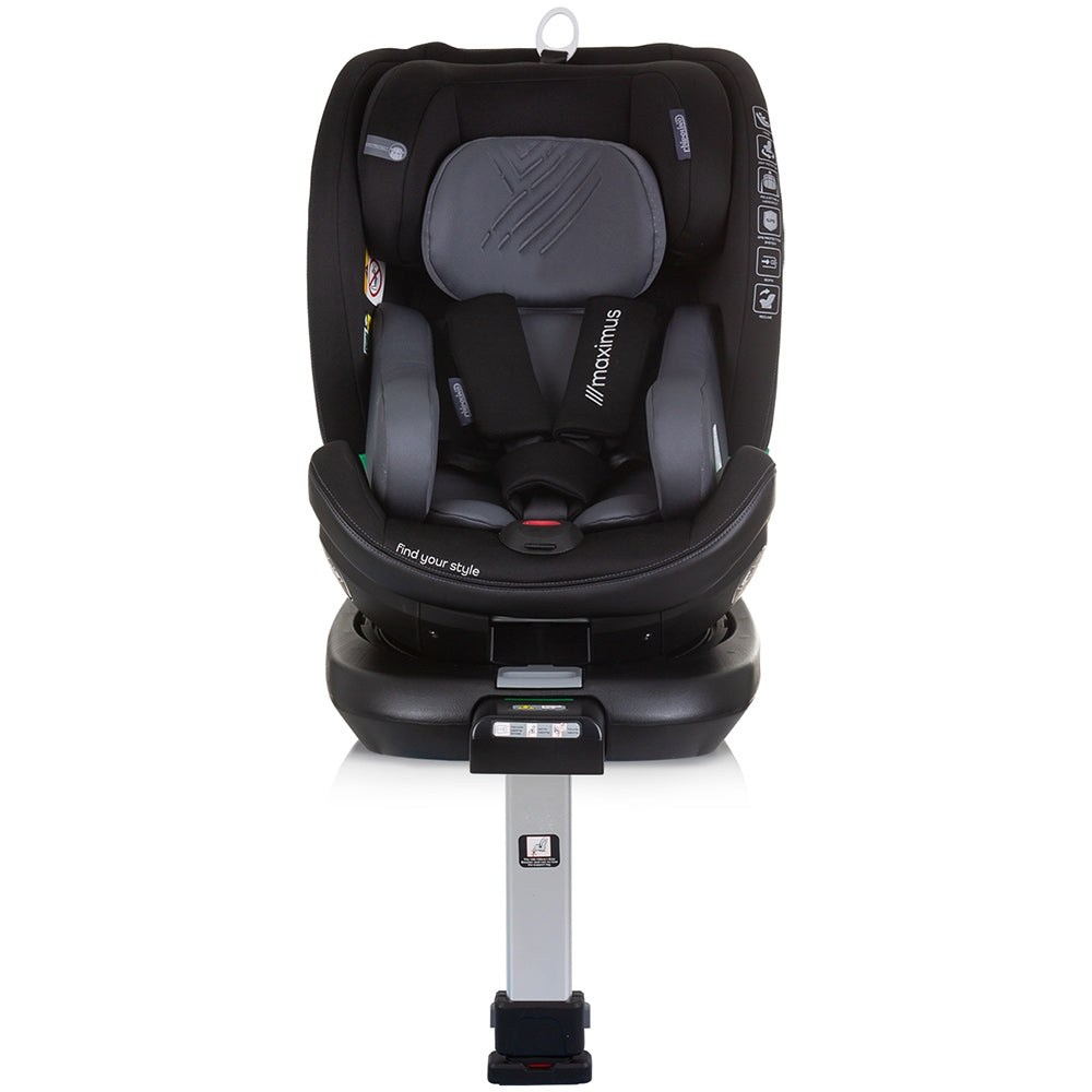 Scaun auto Chipolino Maximus I-Size 40-150 cm obsidian cu sistem Isofix - gogobaby.ro