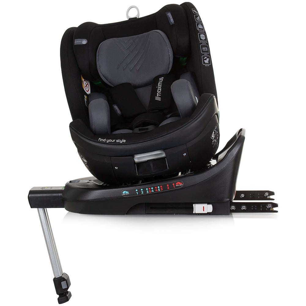 Scaun auto Chipolino Maximus I-Size 40-150 cm obsidian cu sistem Isofix - gogobaby.ro