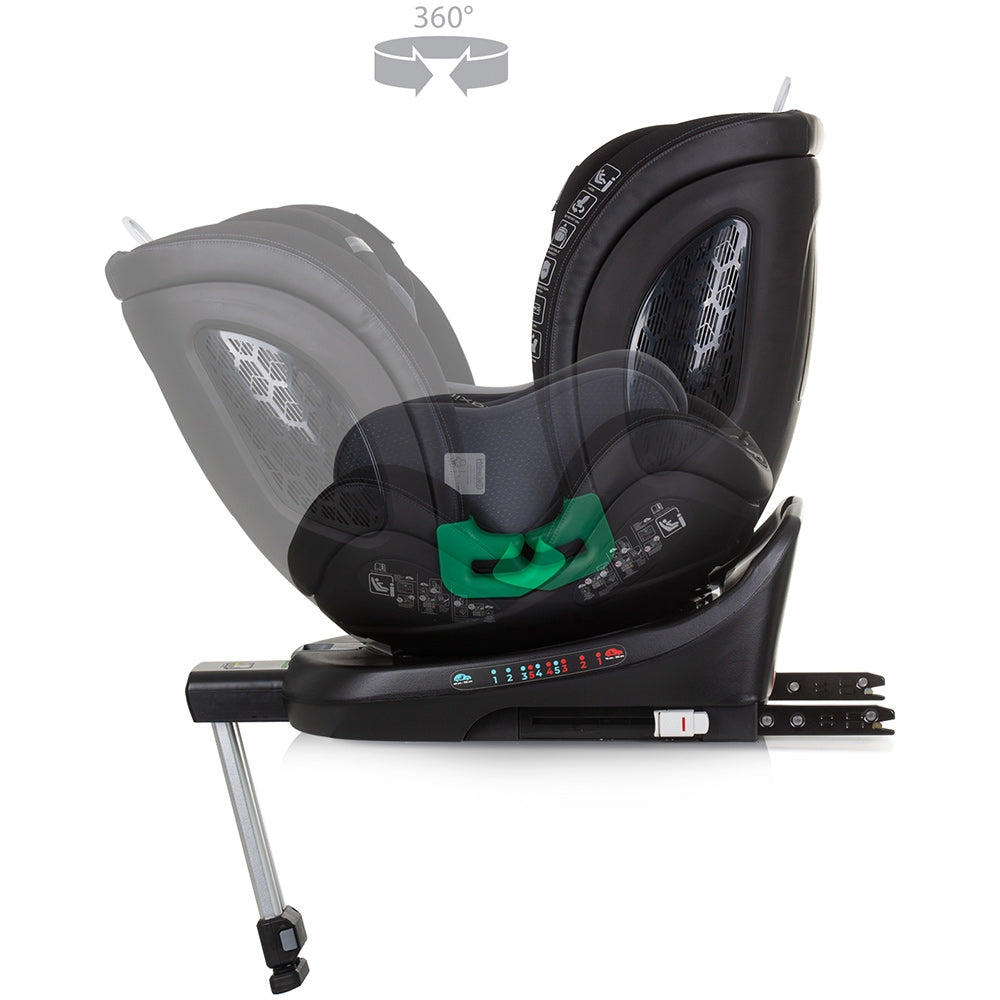 Scaun auto Chipolino Maximus I-Size 40-150 cm obsidian cu sistem Isofix - gogobaby.ro