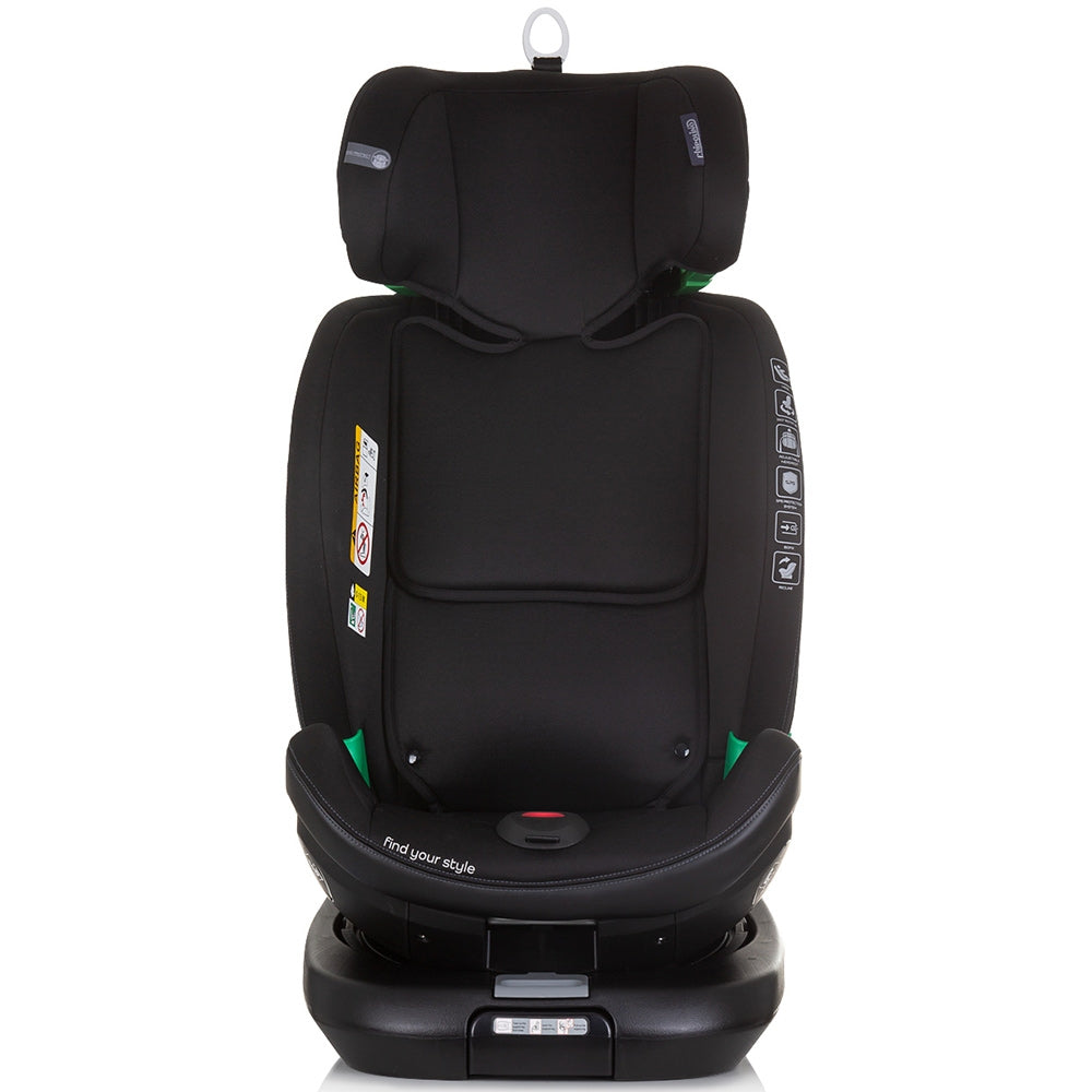 Scaun auto Chipolino Maximus I-Size 40-150 cm obsidian cu sistem Isofix - gogobaby.ro