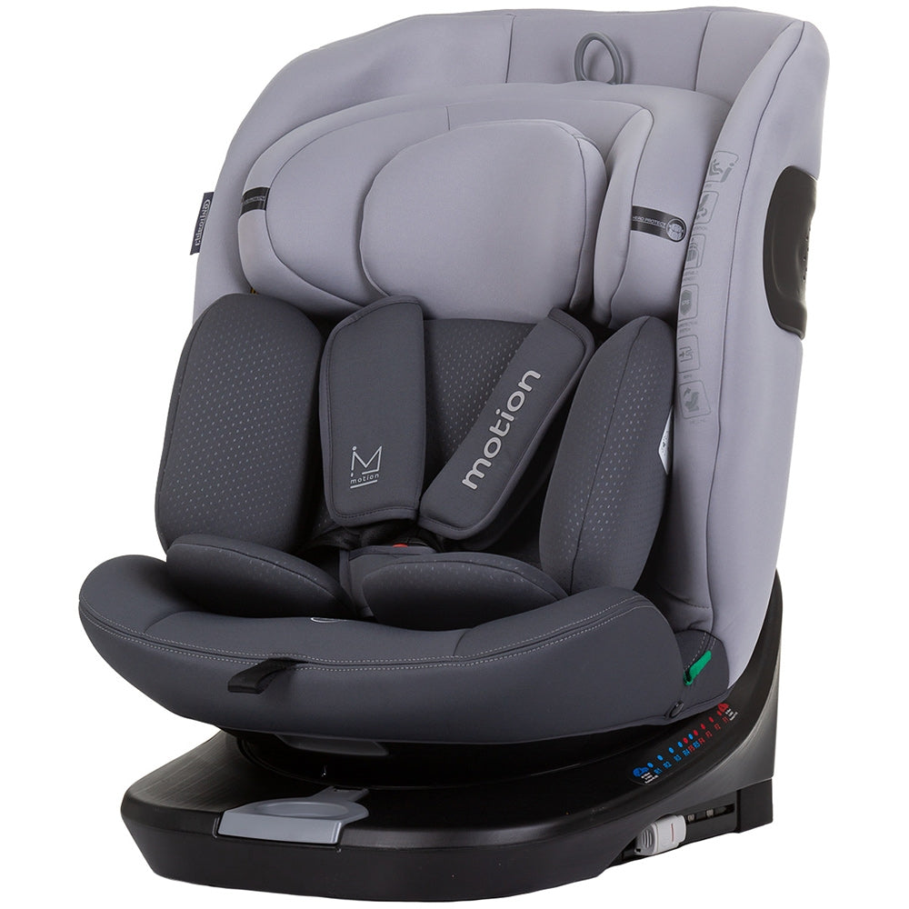Scaun auto Chipolino Motion I-Size 40-150 cm granite cu sistem Isofix - gogobaby.ro