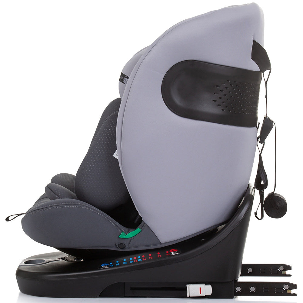Scaun auto Chipolino Motion I-Size 40-150 cm granite cu sistem Isofix - gogobaby.ro