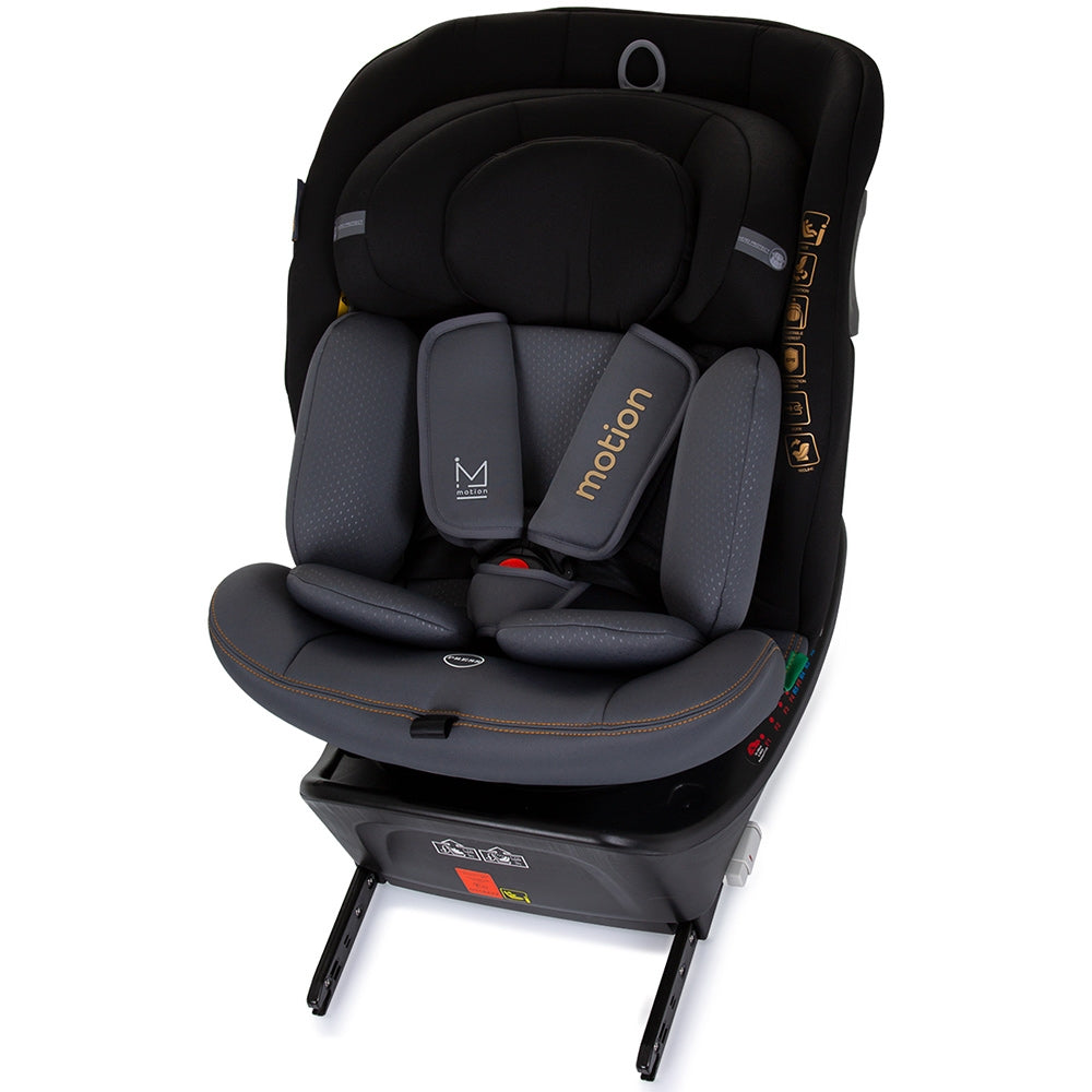 Scaun auto Chipolino Motion I-Size 40-150 cm obsidian cu sistem Isofix - gogobaby.ro