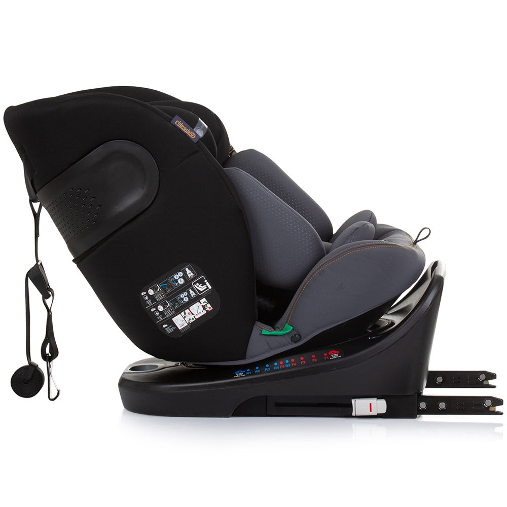 Scaun auto Chipolino Motion I-Size 40-150 cm obsidian cu sistem Isofix - gogobaby.ro