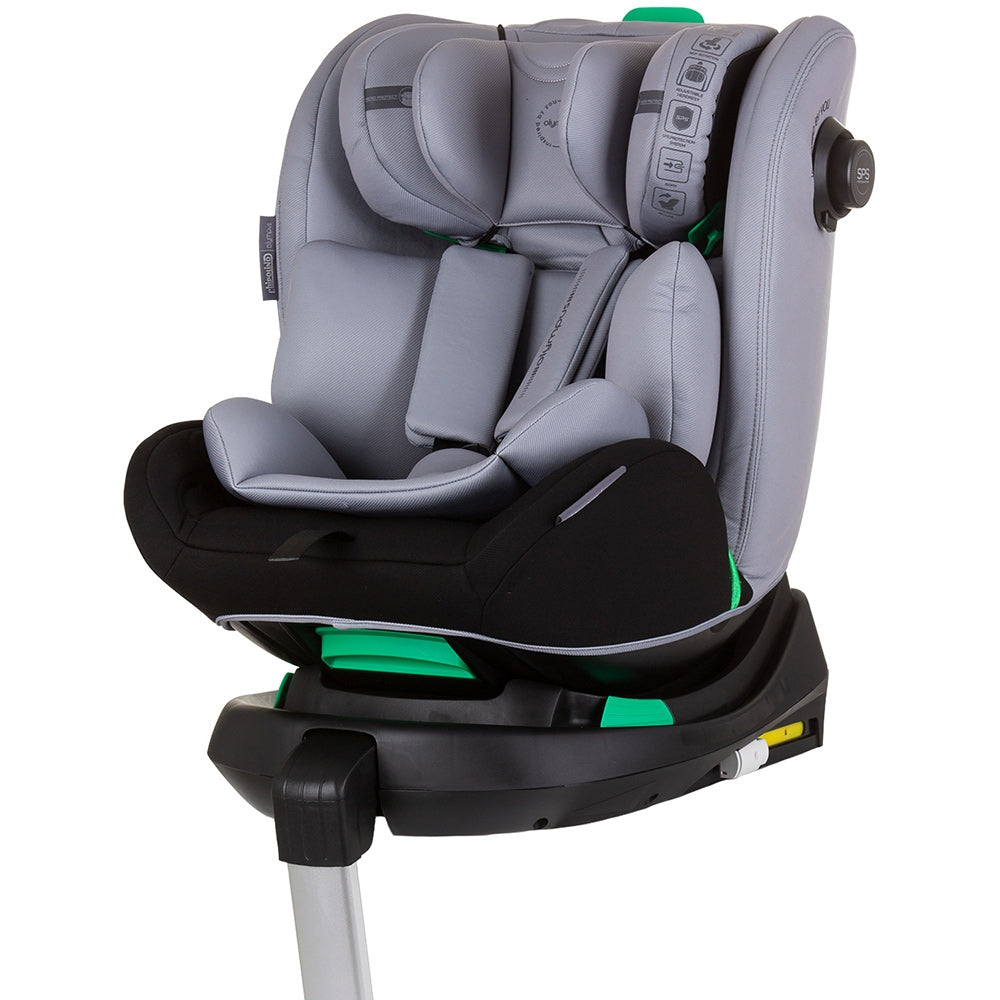 Scaun auto Chipolino Olympus I-Size 40-150 cm ash grey cu sistem Isofix - gogobaby.ro