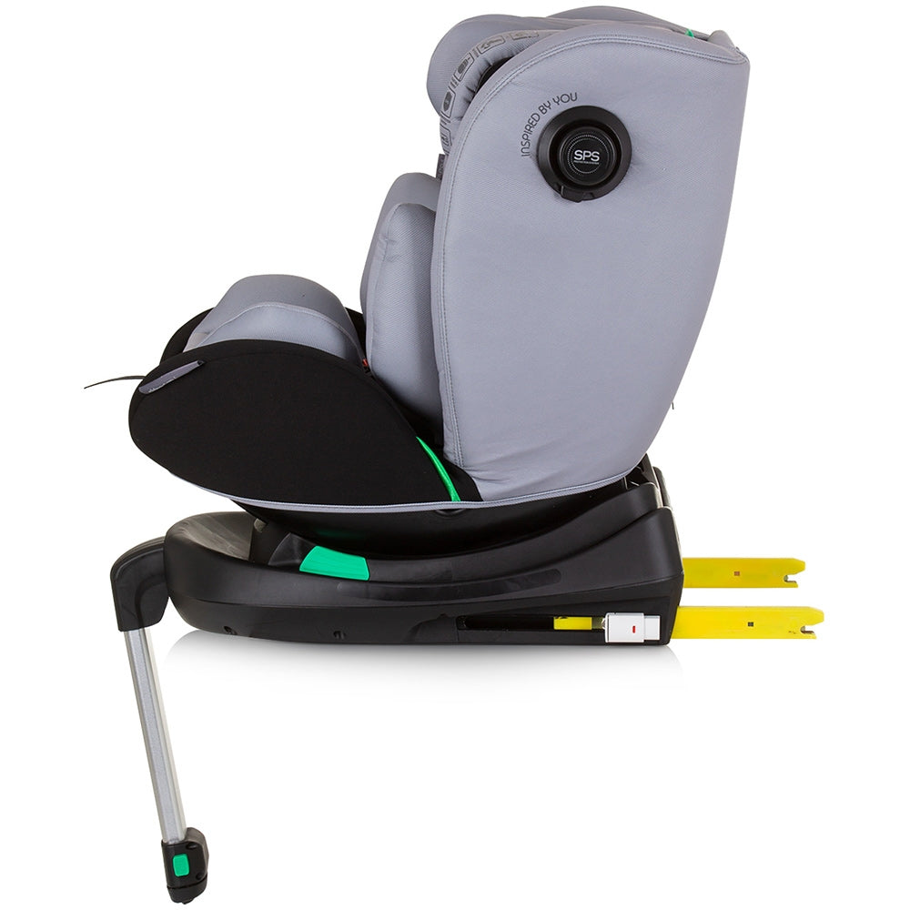 Scaun auto Chipolino Olympus I-Size 40-150 cm ash grey cu sistem Isofix - gogobaby.ro