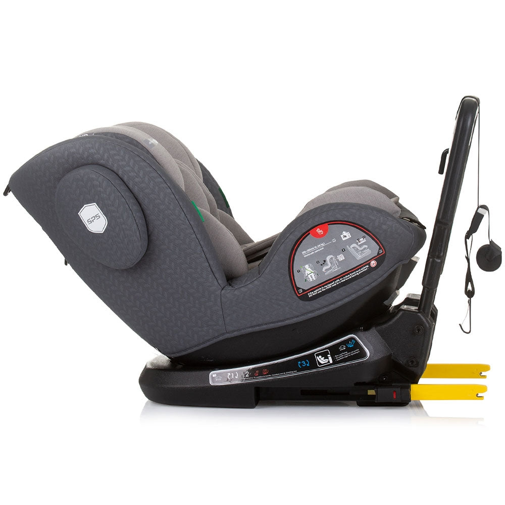 Scaun auto Chipolino Peak I-Size 40-150 cm granite cu sistem Isofix - gogobaby.ro