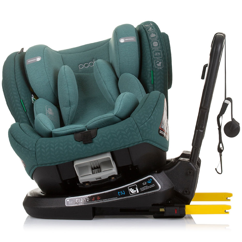 Scaun auto Chipolino Peak I-Size 40-150 cm pastel green cu sistem Isofix - gogobaby.ro