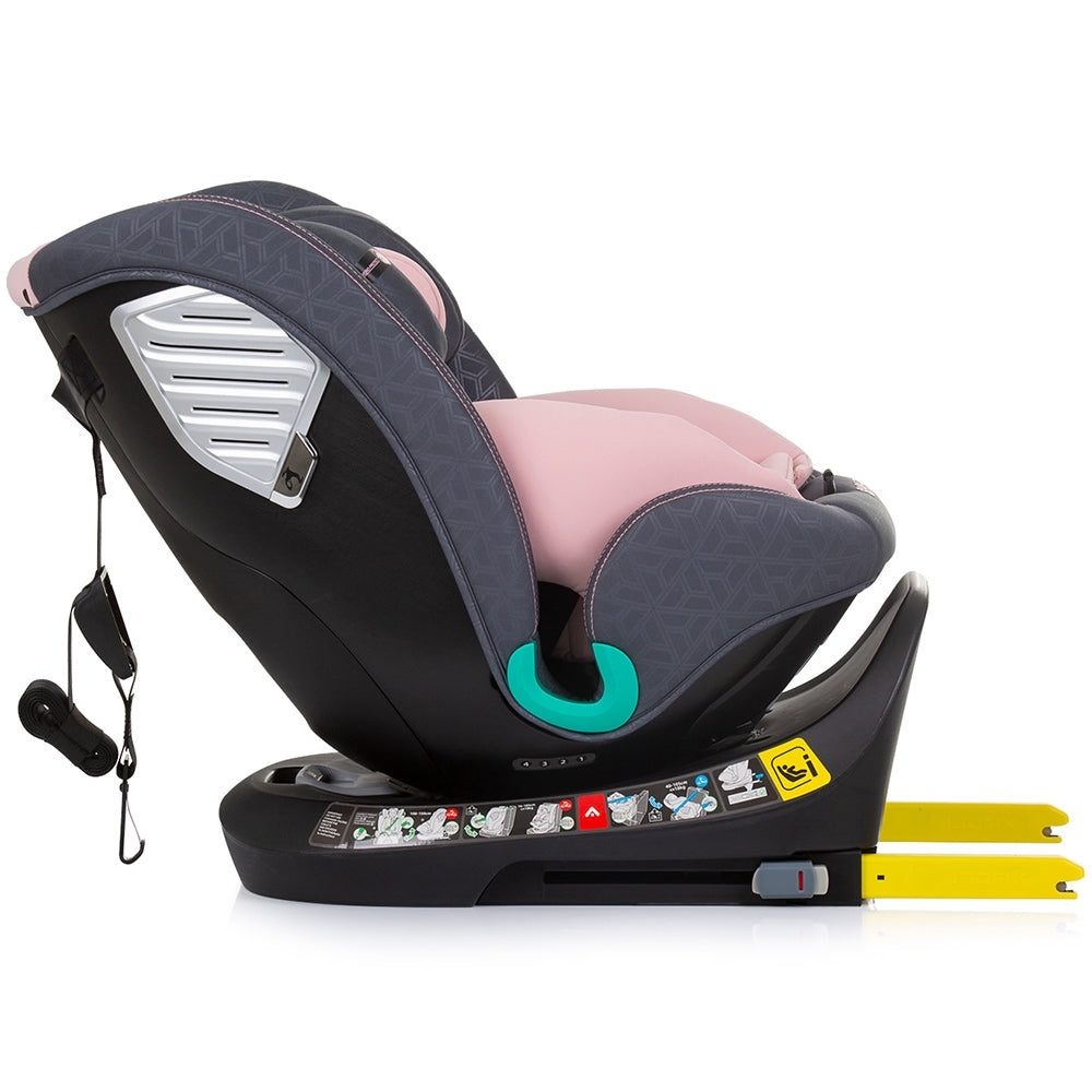 Scaun auto Chipolino Supreme I-Size 40-150 cm cu sistem Isofix flamingo - gogobaby.ro